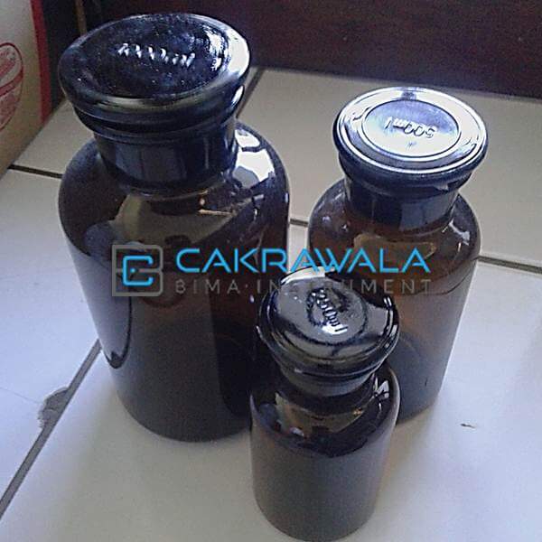 Botol Reagen Amber Coklat