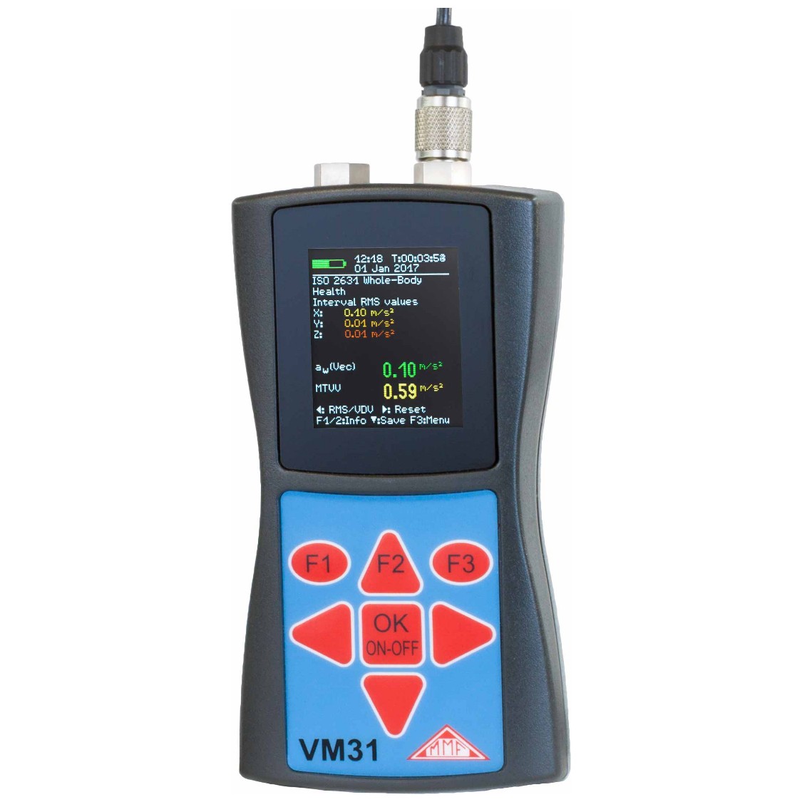Portable Human Vibration Meter (Hand Arm & Whole Body)