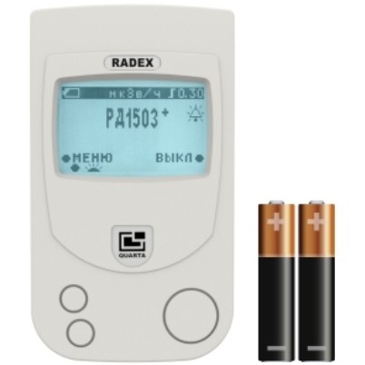 Portable Radiation Detector - QUARTA - RADEX RD 1503+