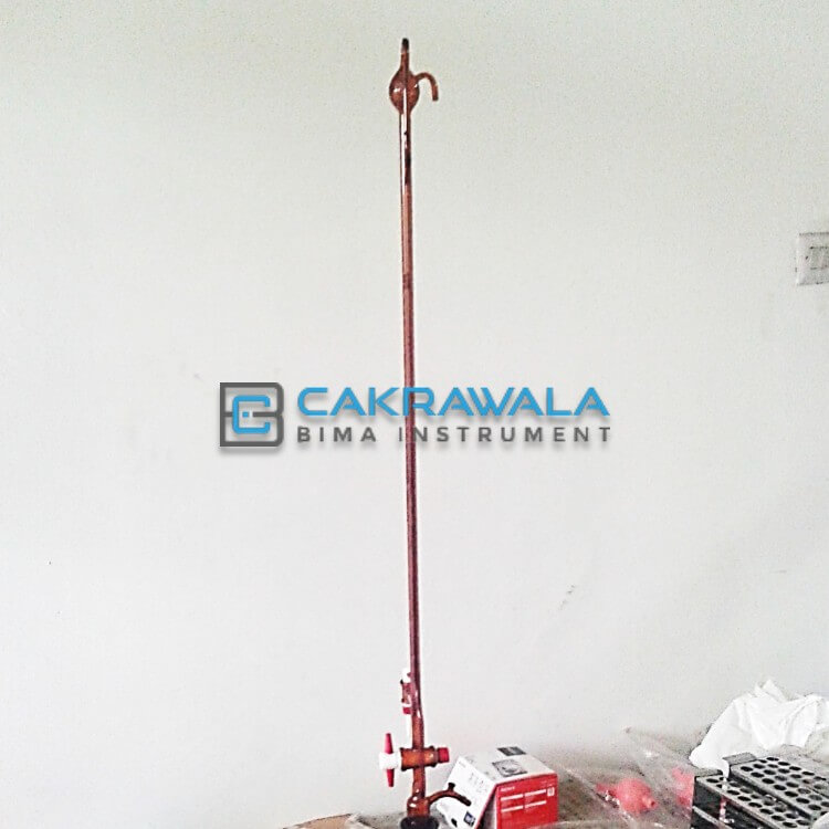 pipet buret amber coklat