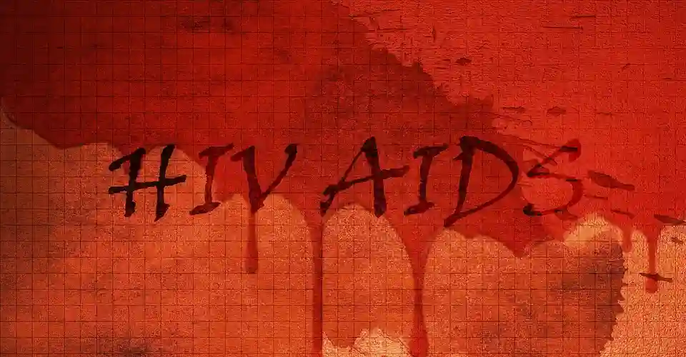text logo hiv aids
